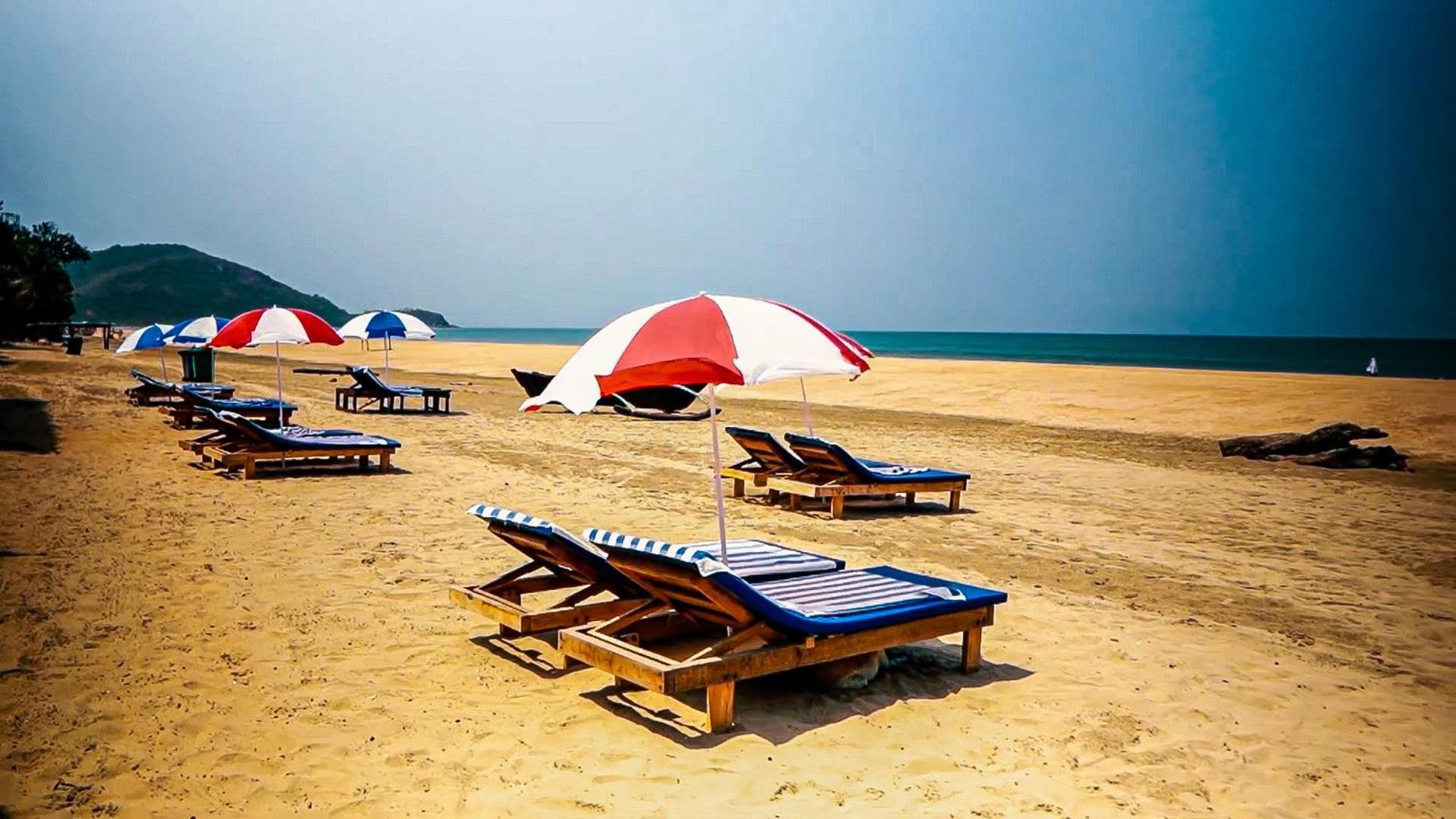 Hotel Om Sai Beach Huts Agonda Exterior foto