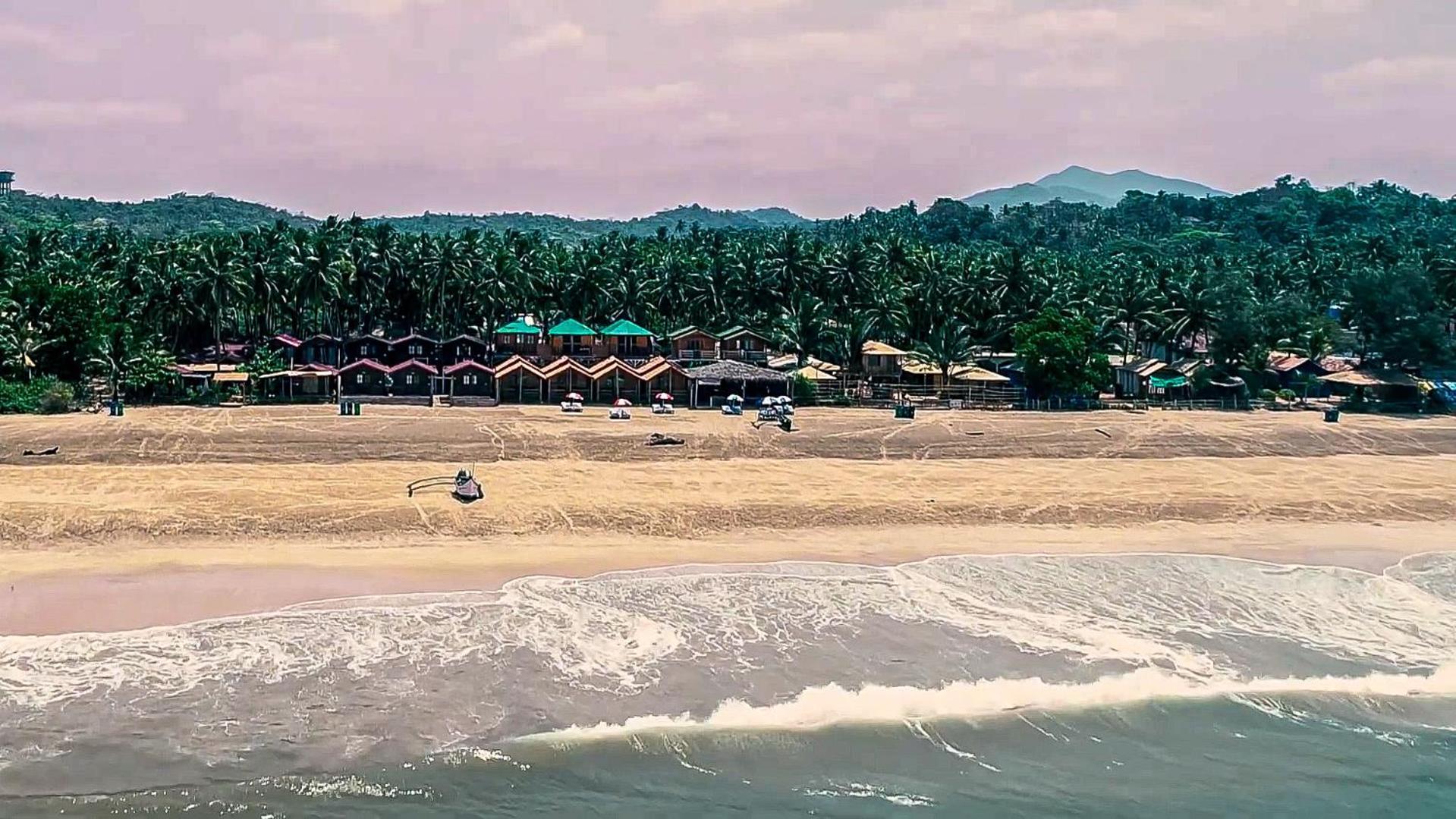 Hotel Om Sai Beach Huts Agonda Exterior foto