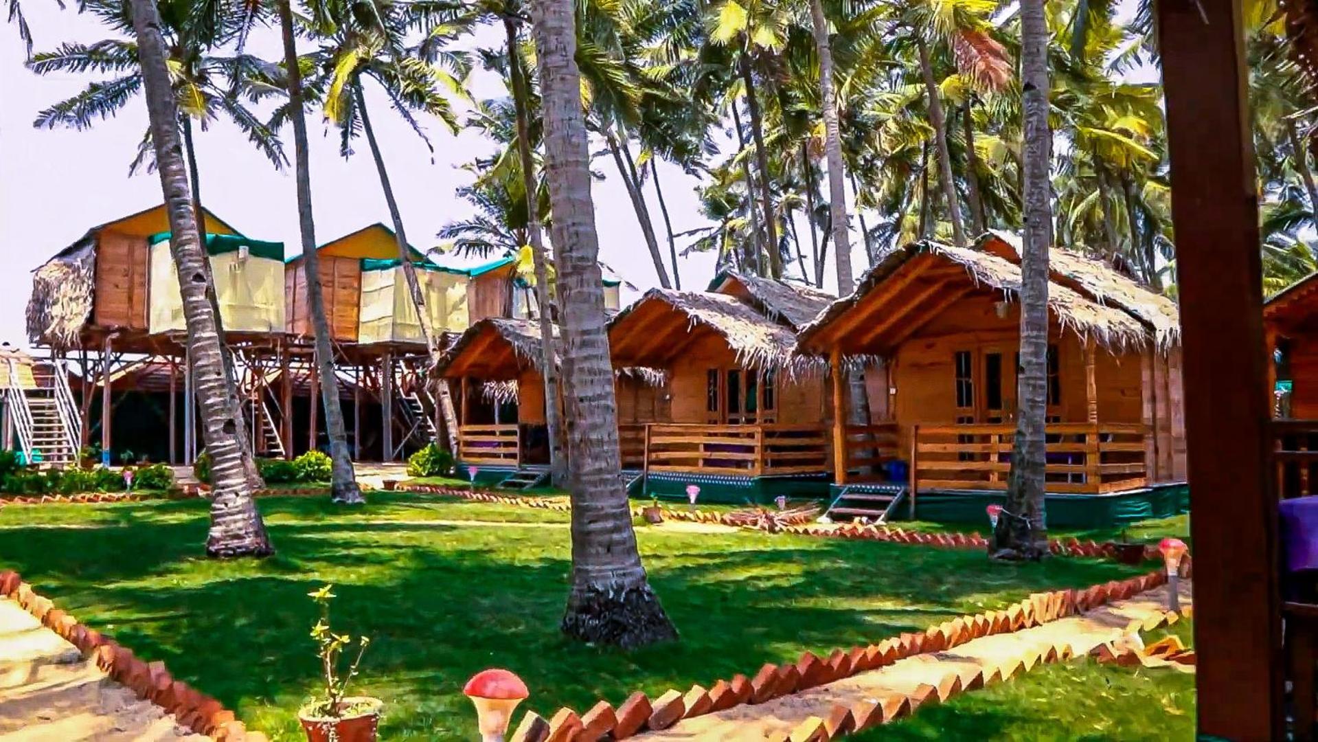 Hotel Om Sai Beach Huts Agonda Exterior foto