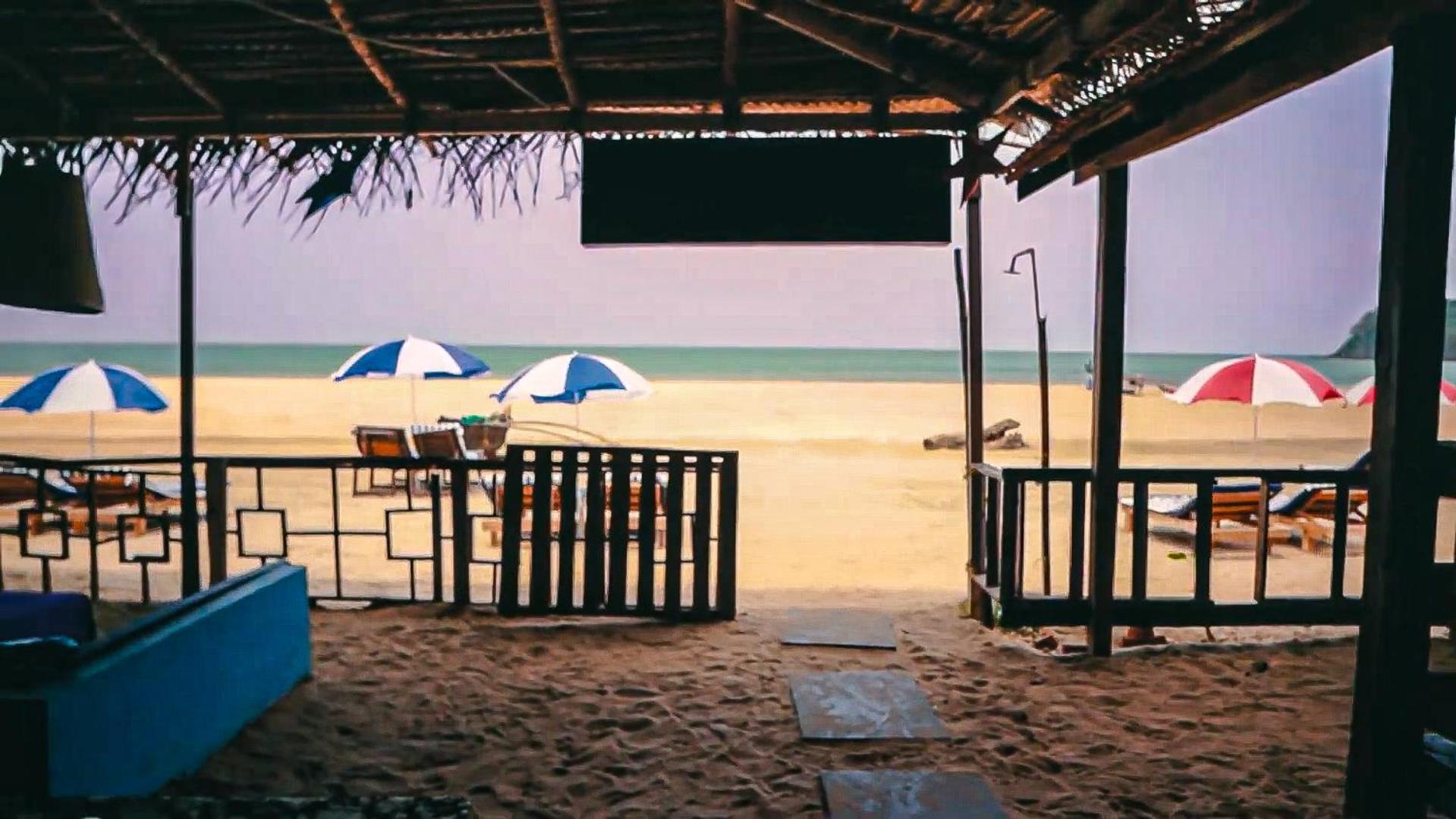 Hotel Om Sai Beach Huts Agonda Exterior foto